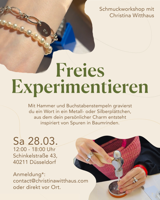 Event - Schmuck Workshop, Freies Experimentieren