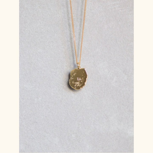 Kette „Liebling M “ – Personalisierte Initial Kette mit Bedeutung | 925 Sterling Silber, 18K Vergoldet-2
