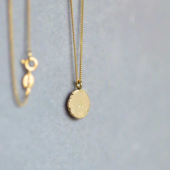 Kette „Liebling A“ – Personalisierte Initial Kette mit Bedeutung | 925 Sterling Silber-18k vergoldet-5