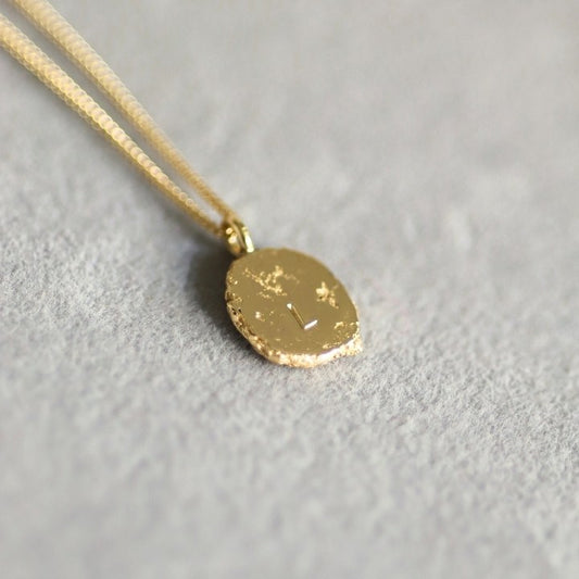 Kette „Liebling A“ – Personalisierte Initial Kette mit Bedeutung | 925 Sterling Silber, 18K Vergoldet-4