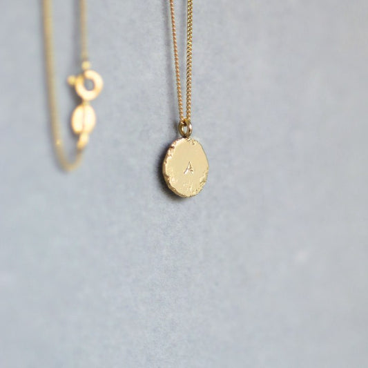 Kette „Liebling A“ – Personalisierte Initial Kette mit Bedeutung | 925 Sterling Silber, 18K Vergoldet-2