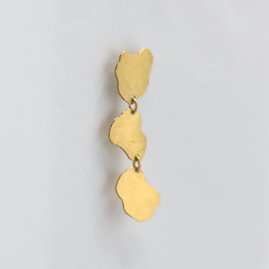 Ohrringe Wind Gold Single